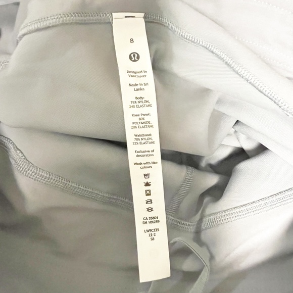 Lululemon SenseKnit High-Rise Running Tight 28" Size 8 Rhino Gray - Picture 13 of 14
